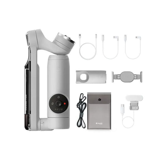Insta360 Flow Creator Kit with Magnetic Clamp,Charge Case,Phone Cable,Spotlight&Carry Bag 3 Axis Gimbal for Mobile