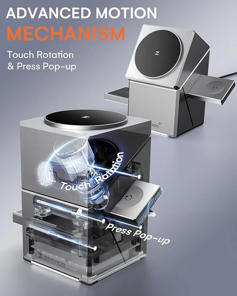in 1 Charging Station for Apple, iPhone Mag-Safe Charger