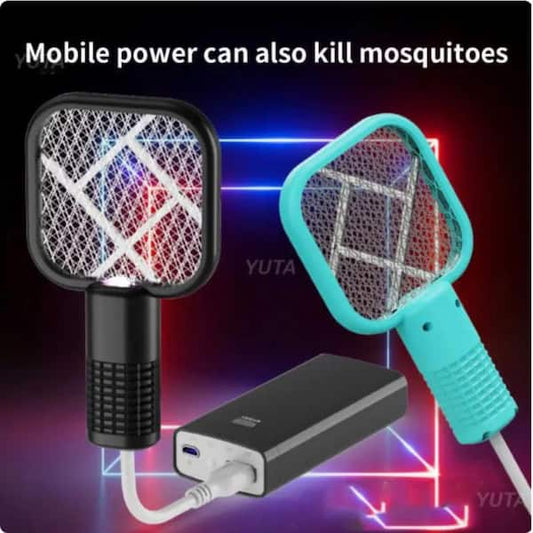 USB Mini Mosquito Swatter, Portable Fly Killer, Insect Killer for Pest Control,